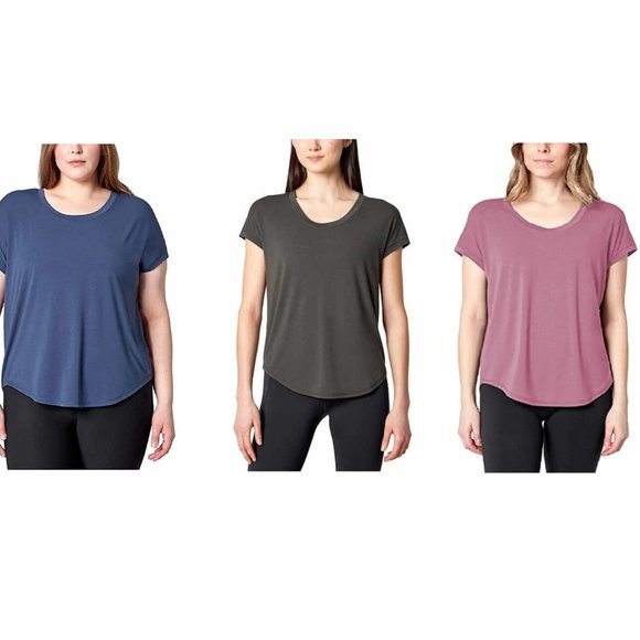 Mondetta Tops Nwt Mondetta Ladies Ultrasoft Everyday Short Sleeve
